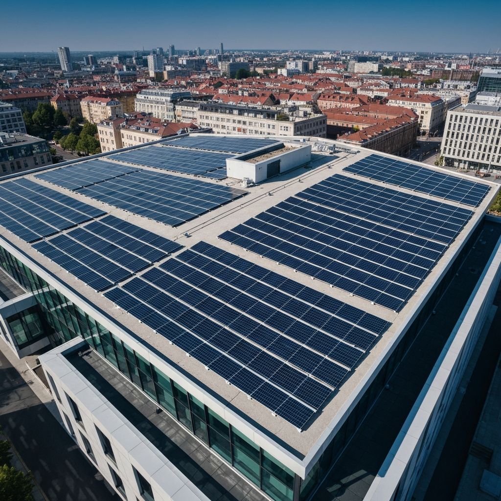 Solar panels installation